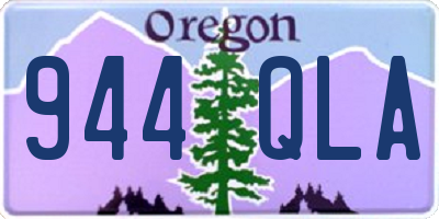 OR license plate 944QLA