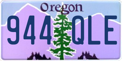 OR license plate 944QLE
