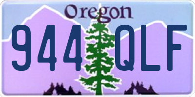 OR license plate 944QLF