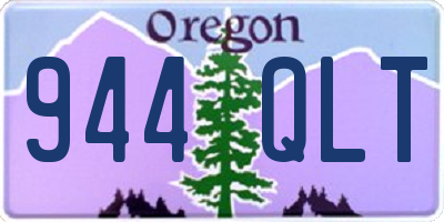 OR license plate 944QLT