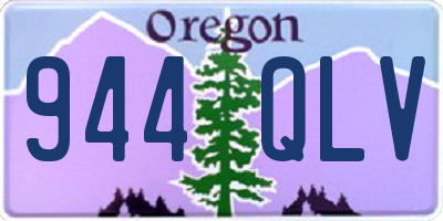 OR license plate 944QLV