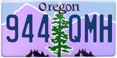 OR license plate 944QMH