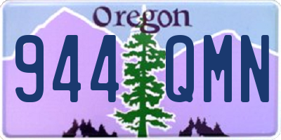 OR license plate 944QMN