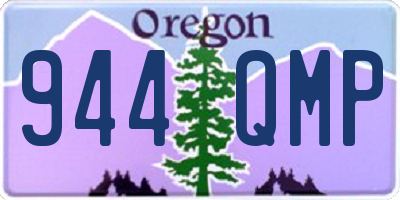 OR license plate 944QMP