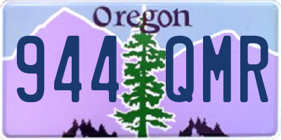 OR license plate 944QMR