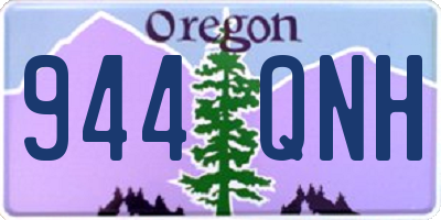 OR license plate 944QNH