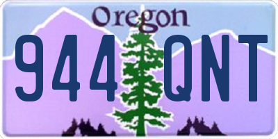 OR license plate 944QNT