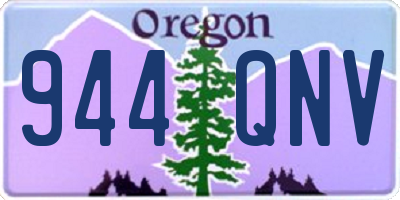 OR license plate 944QNV
