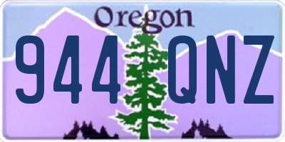 OR license plate 944QNZ