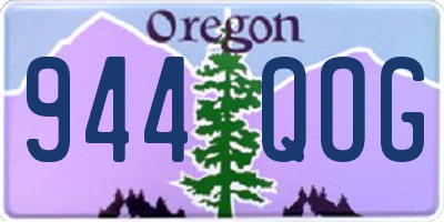 OR license plate 944QOG