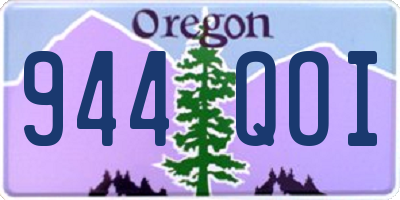 OR license plate 944QOI