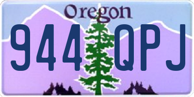 OR license plate 944QPJ