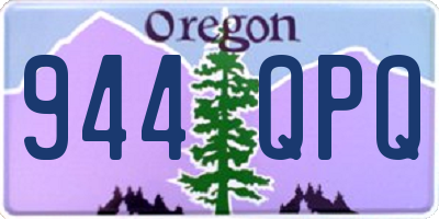 OR license plate 944QPQ