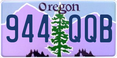 OR license plate 944QQB