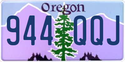 OR license plate 944QQJ
