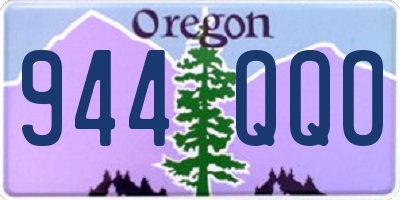 OR license plate 944QQO