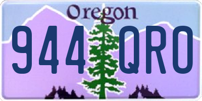 OR license plate 944QRO