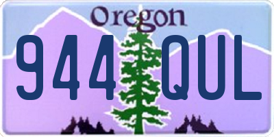 OR license plate 944QUL