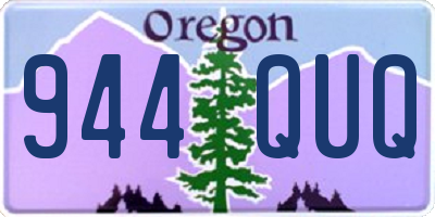 OR license plate 944QUQ