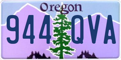 OR license plate 944QVA