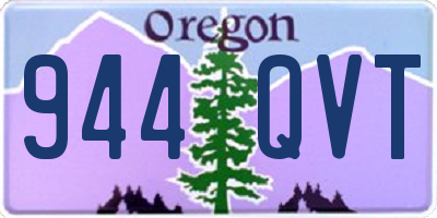 OR license plate 944QVT