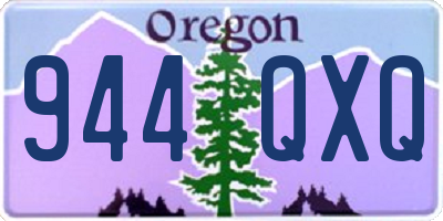 OR license plate 944QXQ