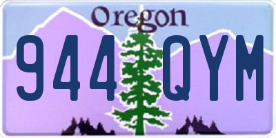 OR license plate 944QYM