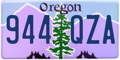 OR license plate 944QZA