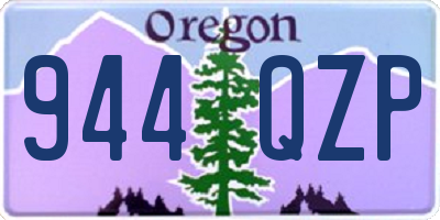 OR license plate 944QZP