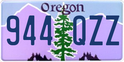 OR license plate 944QZZ