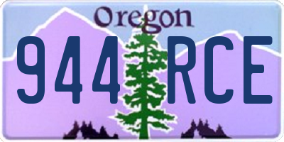 OR license plate 944RCE
