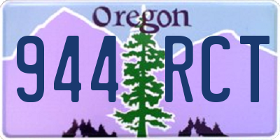 OR license plate 944RCT