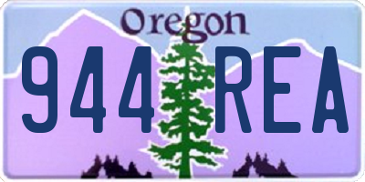 OR license plate 944REA