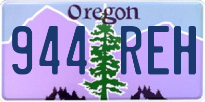 OR license plate 944REH