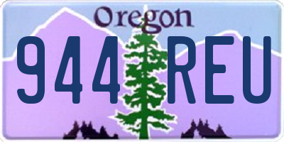 OR license plate 944REU