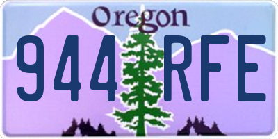 OR license plate 944RFE