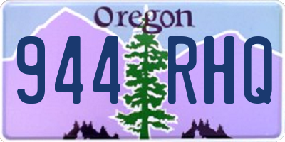 OR license plate 944RHQ