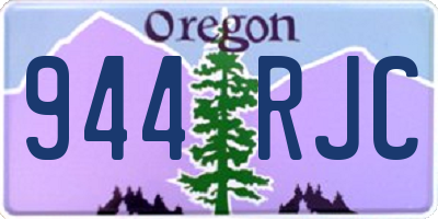 OR license plate 944RJC