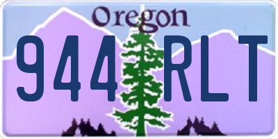 OR license plate 944RLT
