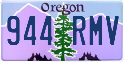 OR license plate 944RMV