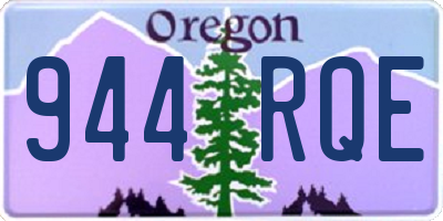 OR license plate 944RQE