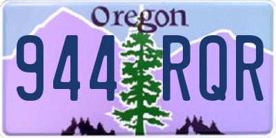 OR license plate 944RQR