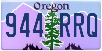 OR license plate 944RRQ