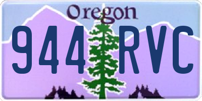 OR license plate 944RVC