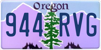 OR license plate 944RVG