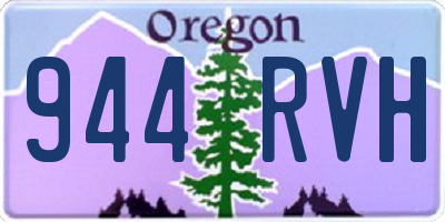 OR license plate 944RVH