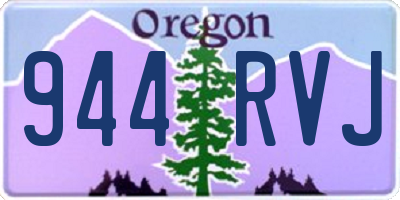 OR license plate 944RVJ