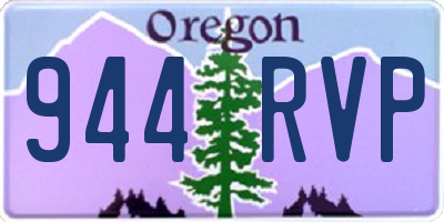 OR license plate 944RVP