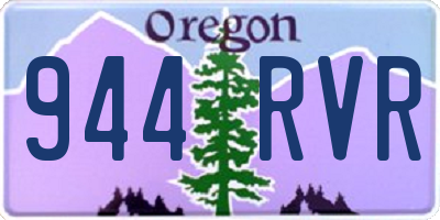 OR license plate 944RVR