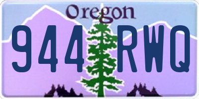 OR license plate 944RWQ